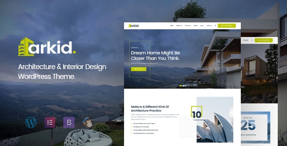 Arkid - Architecture and Interior Design WordPress Theme Logo
